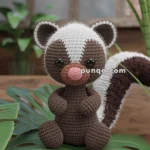 Amigurumi Skunk – FREE Crochet Pattern