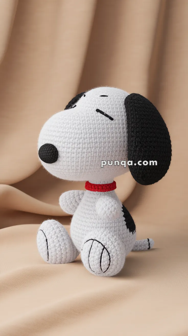 Amigurumi Snoopy – FREE Crochet Pattern