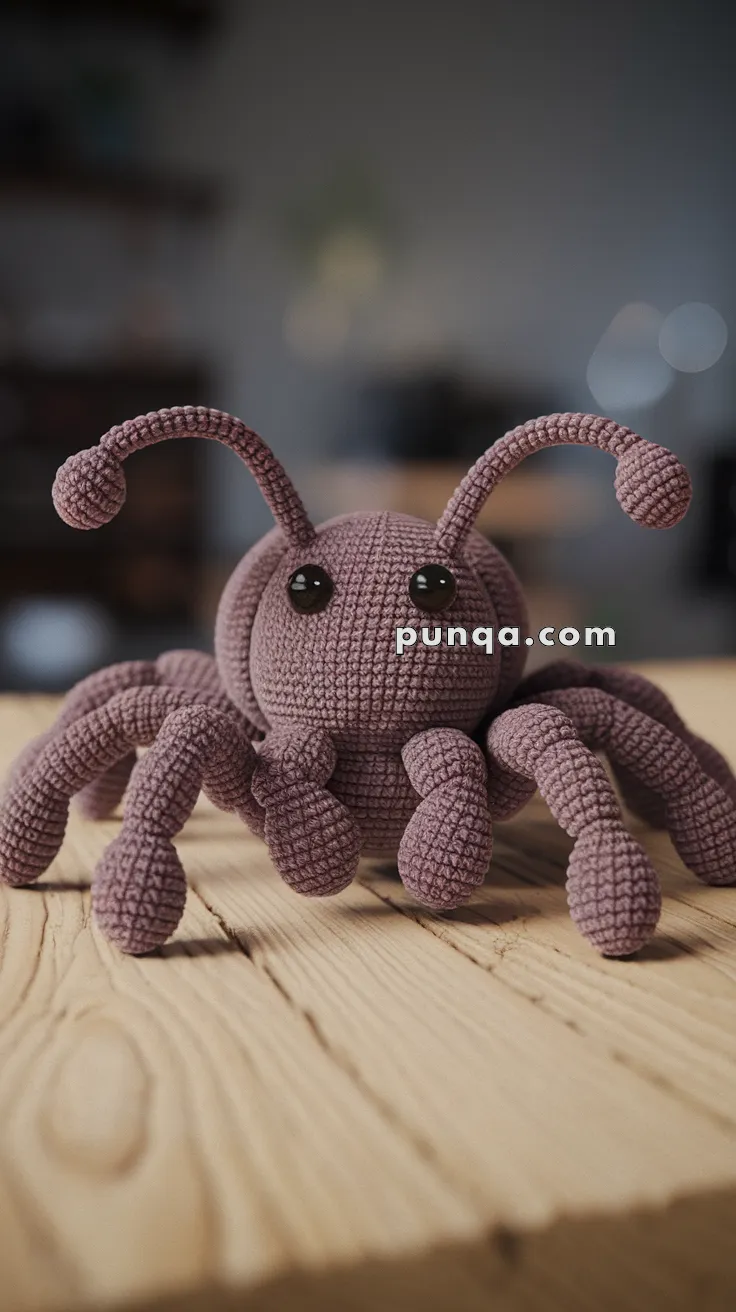 Amigurumi Tarantula – FREE Crochet Pattern