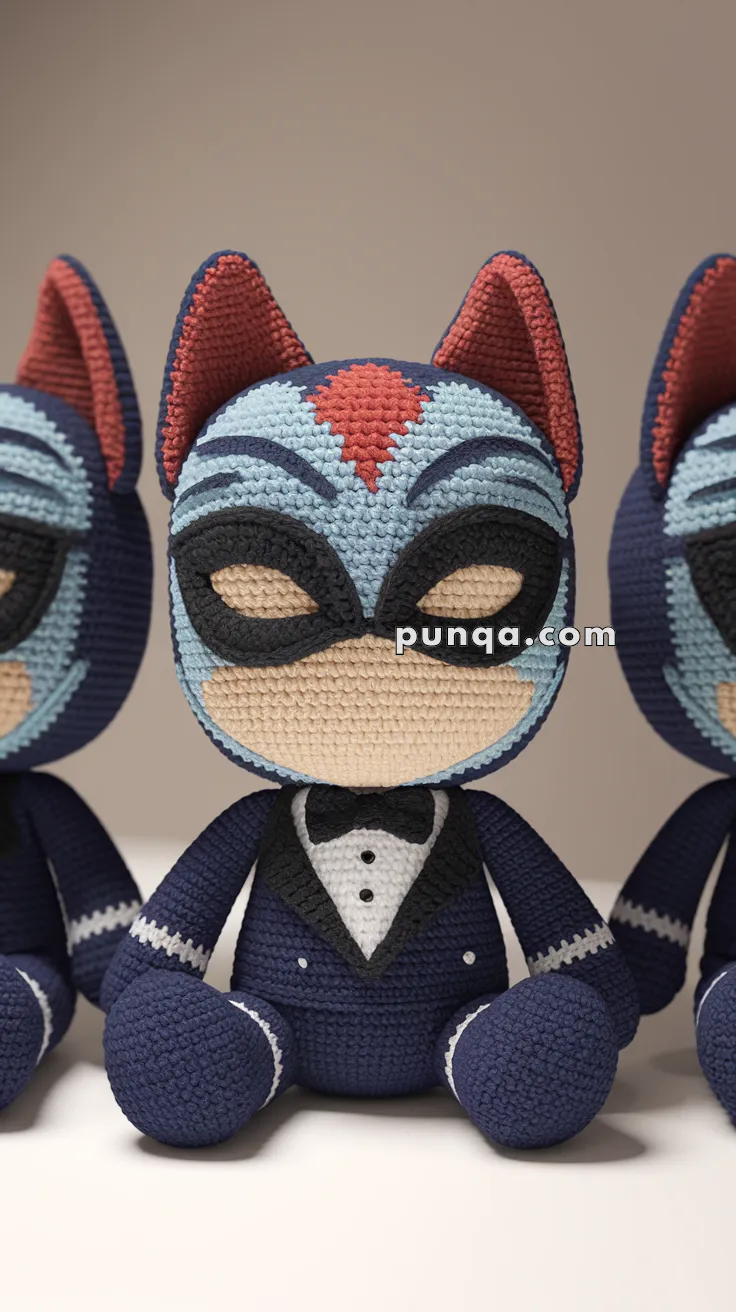 Amigurumi Tuxedo Mask – FREE Crochet Pattern