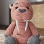 Amigurumi Walrus Baby – FREE Crochet Pattern