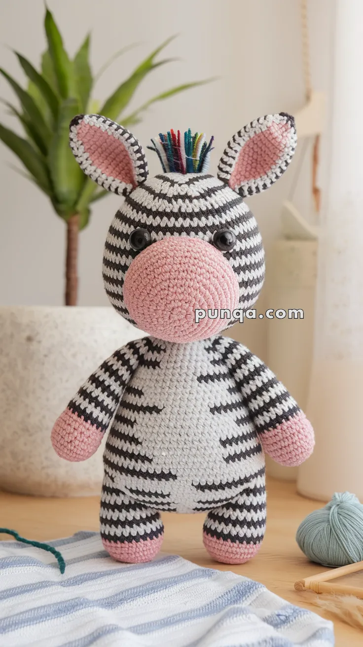 Amigurumi Zebra – FREE Crochet Pattern