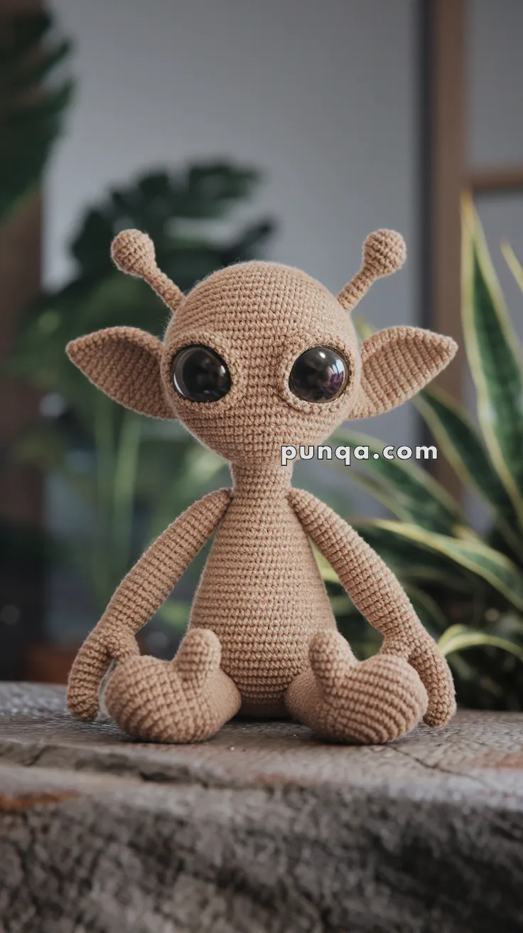 Amigurumi Alien – FREE Crochet Pattern
