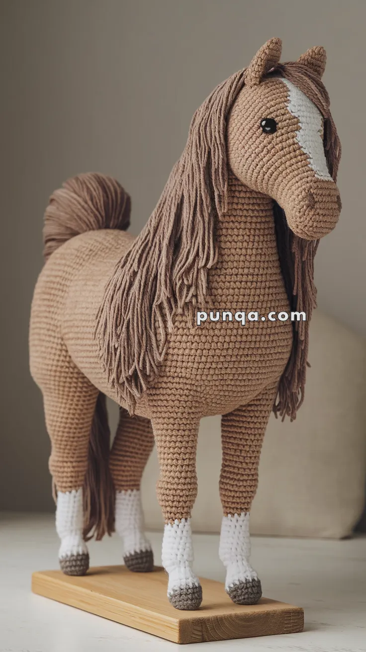 Amigurumi Arabian Horse – FREE Crochet Pattern