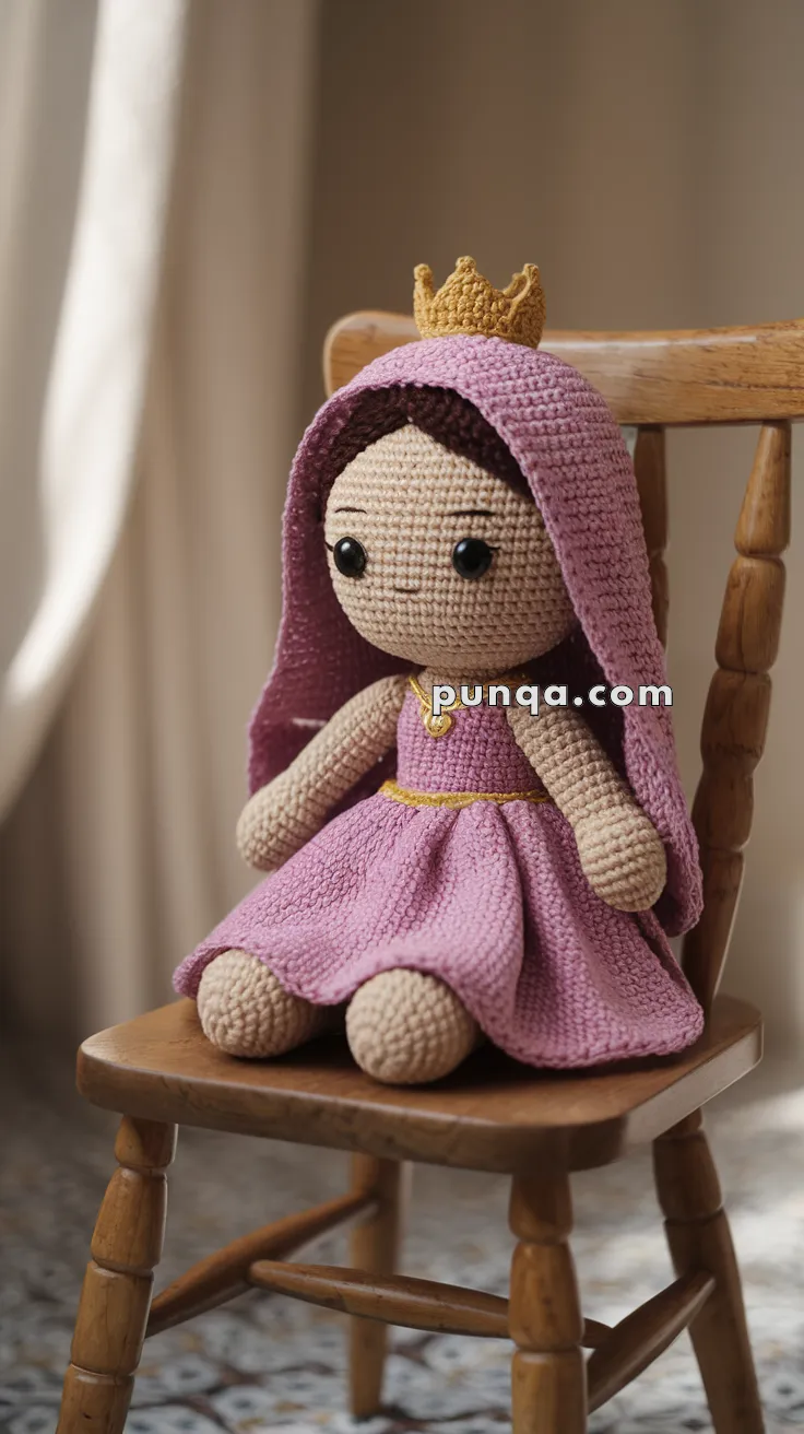 Amigurumi Arabian Princess Doll – FREE Crochet Pattern