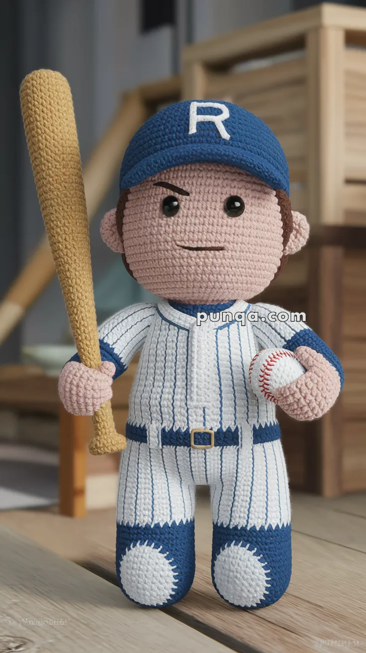 Amigurumi Babe Ruth – FREE Crochet Pattern
