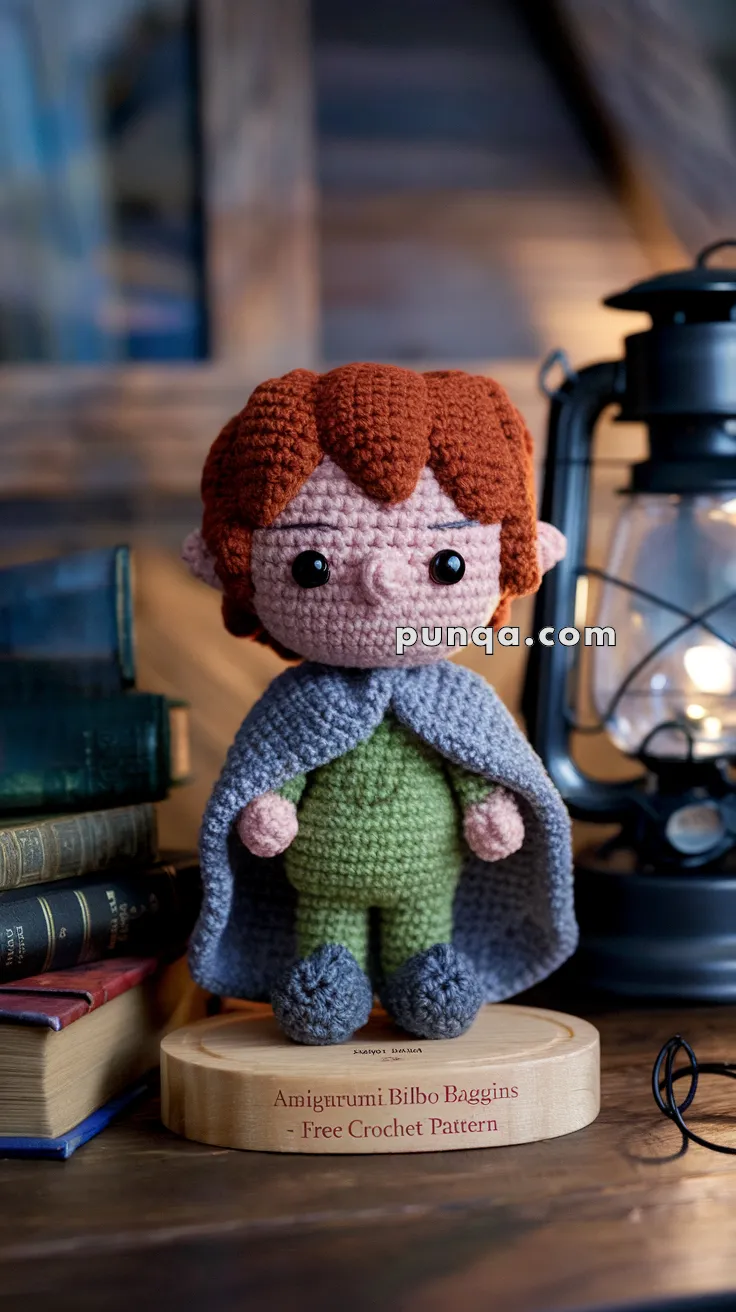 Amigurumi Bilbo Baggins – FREE Crochet Pattern