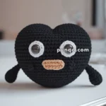Amigurumi Black Heart – FREE Crochet Pattern