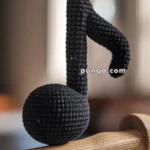 Amigurumi Black Musical Note – FREE Crochet Pattern