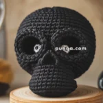 Amigurumi Black Skull – FREE Crochet Pattern