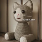 Amigurumi Cat Bookend – FREE Crochet Pattern