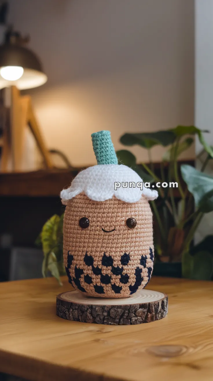 Amigurumi Bubble Tea – FREE Crochet Pattern