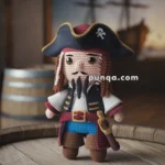 Amigurumi Captain Jack Sparrow – FREE Crochet Pattern
