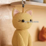 Amigurumi Cat Keychain – FREE Crochet Pattern
