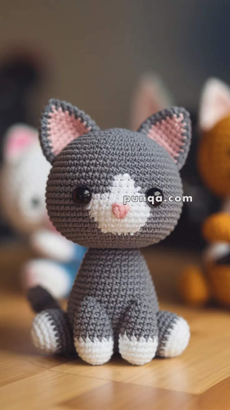 Amigurumi Chibi Cat – FREE Crochet Pattern