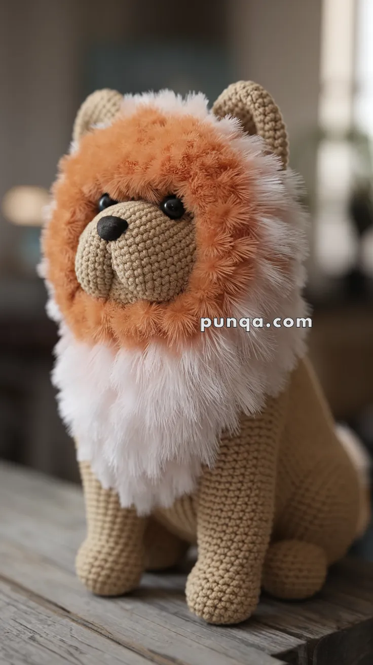 Amigurumi Chow Chow – FREE Crochet Pattern