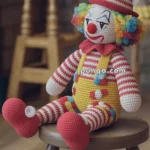 Amigurumi Clown – FREE Crochet Pattern