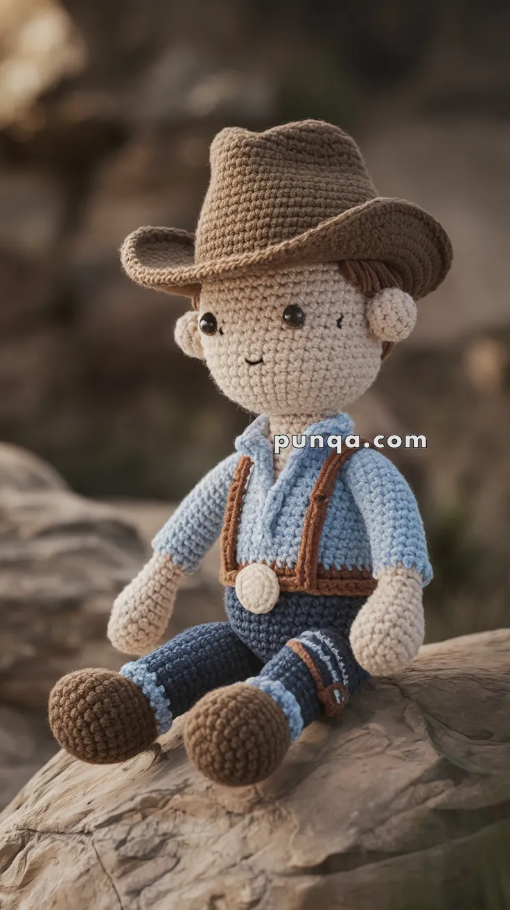 Amigurumi Cowboy – FREE Crochet Pattern