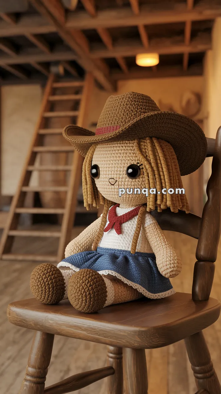 Amigurumi Cowgirl – FREE Crochet Pattern