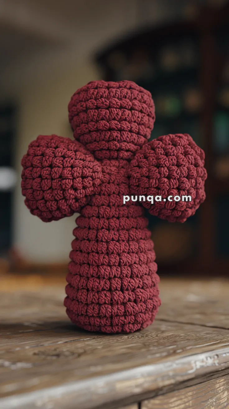 Realistic crochet image for Amigurumi Cross - FREE Crochet Pattern
