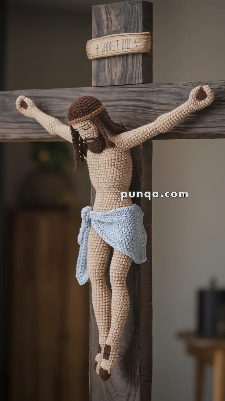 Amigurumi Crucifixion Of Jesus – FREE Crochet Pattern