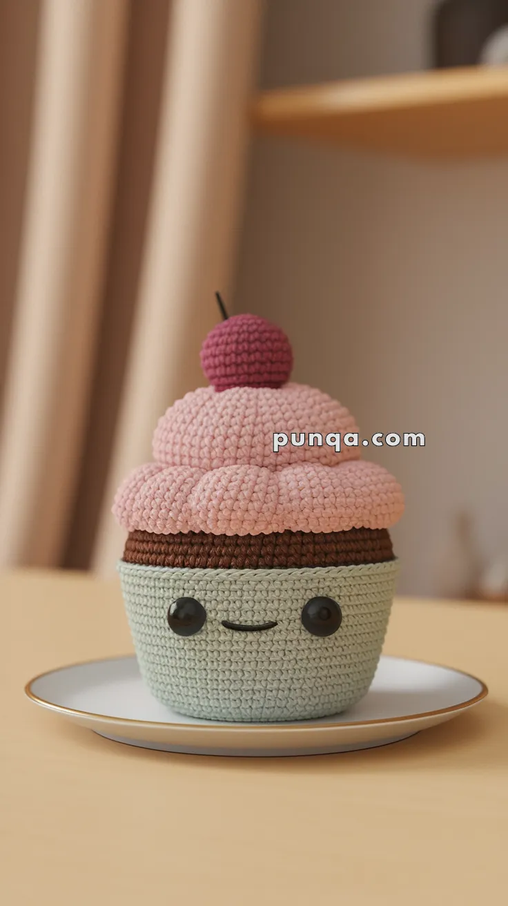 Amigurumi Cupcake – FREE Crochet Pattern