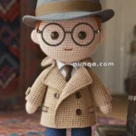 Amigurumi Detective Doll – FREE Crochet Pattern