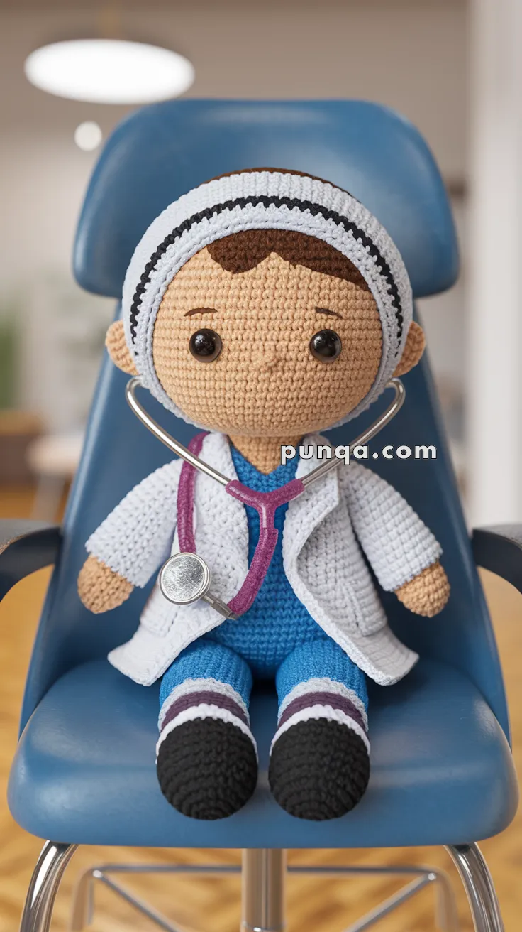 Amigurumi Doctor Doll – FREE Crochet Pattern