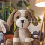 Amigurumi Dog Fridge Magnet – FREE Crochet Pattern