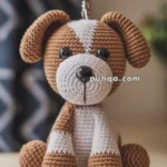 Amigurumi Dog Keychain – FREE Crochet Pattern
