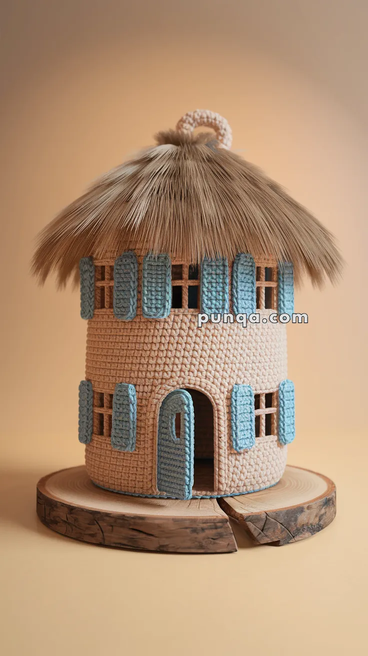 Realistic crochet image for Amigurumi Dollhouse - FREE Crochet Pattern