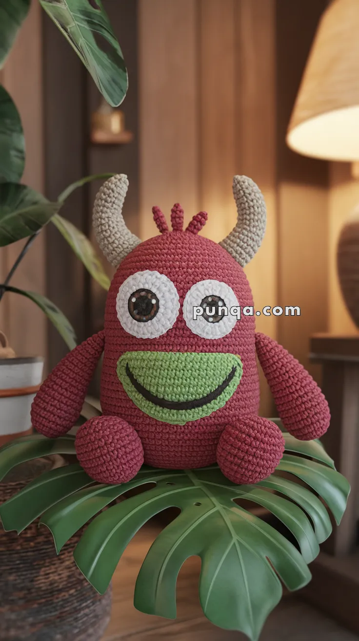 Amigurumi Doodle Monster – FREE Crochet Pattern