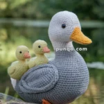 Amigurumi Duck With Ducklings – FREE Crochet Pattern