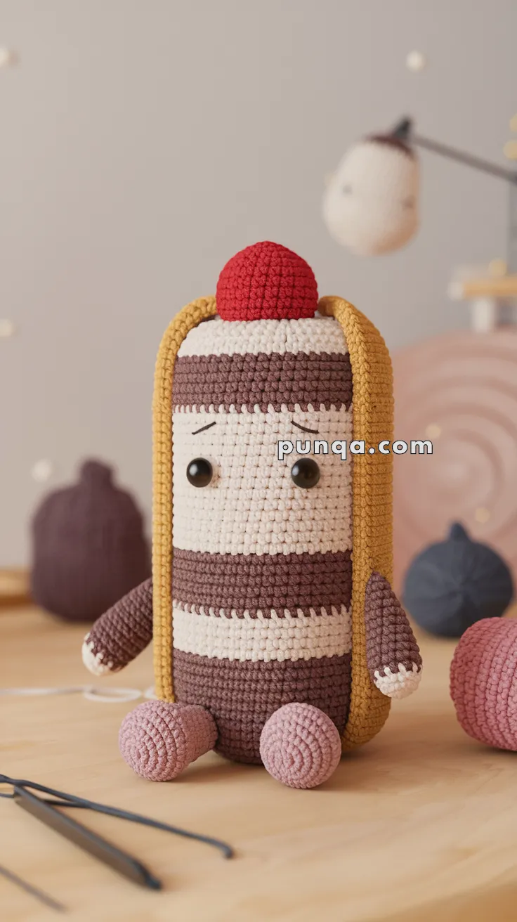 Amigurumi Eclair – FREE Crochet Pattern