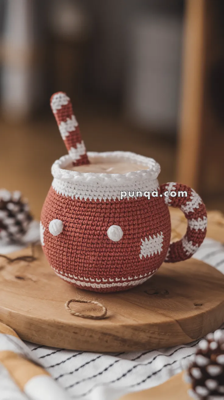 Amigurumi Eggnog Mug – FREE Crochet Pattern