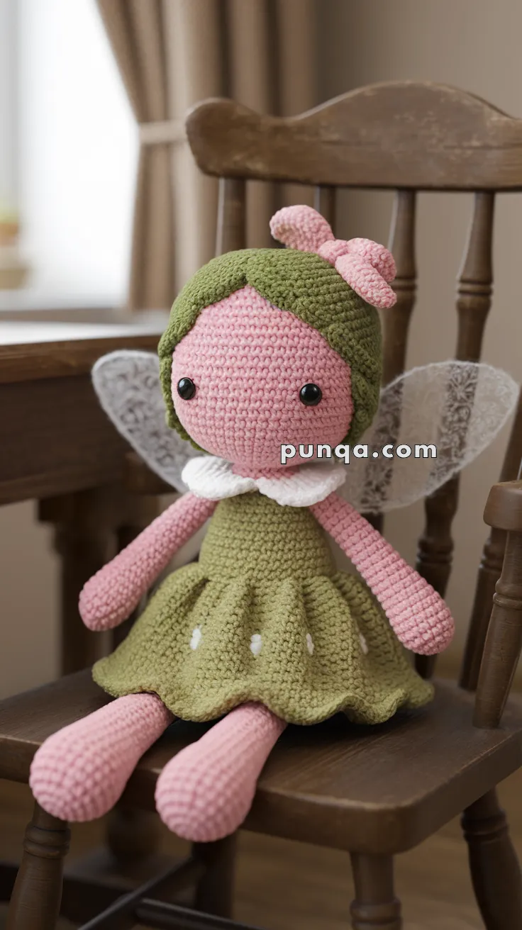 Amigurumi Fairy Doll – FREE Crochet Pattern