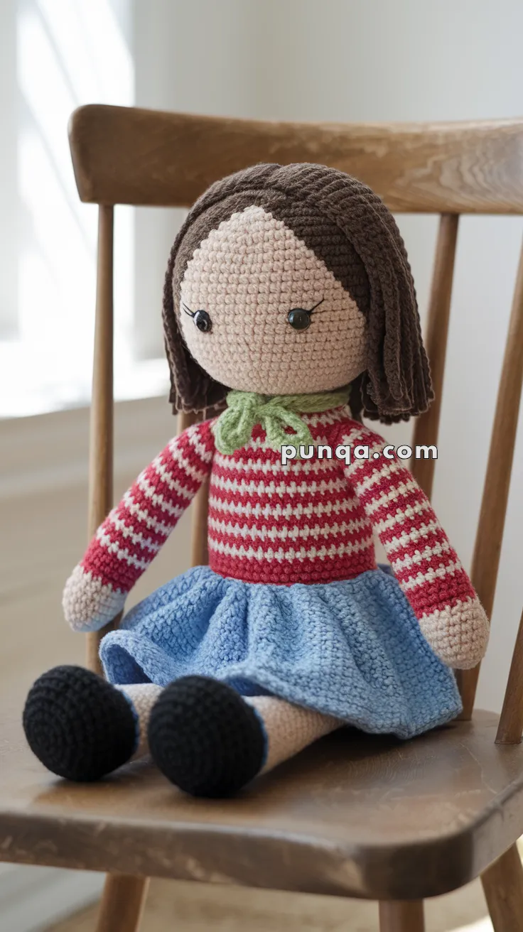 Amigurumi Fashion Doll – FREE Crochet Pattern