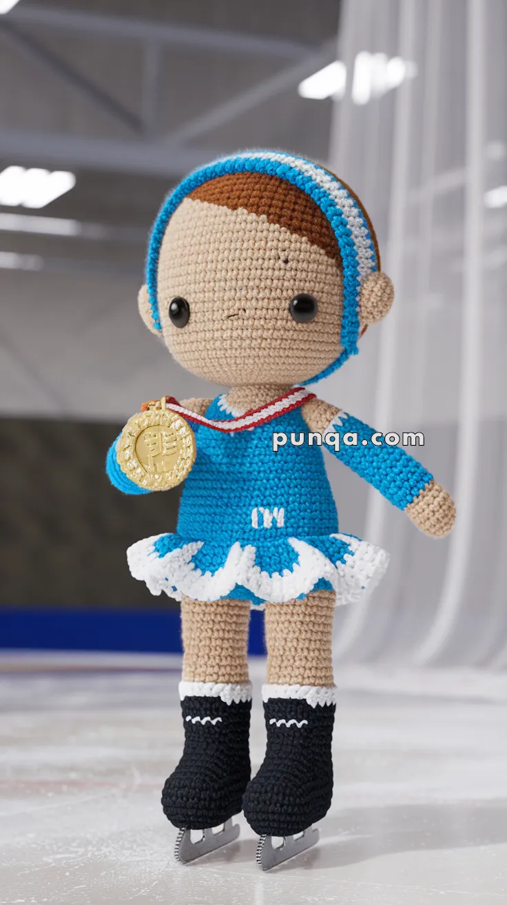 Amigurumi Figure Skater – FREE Crochet Pattern
