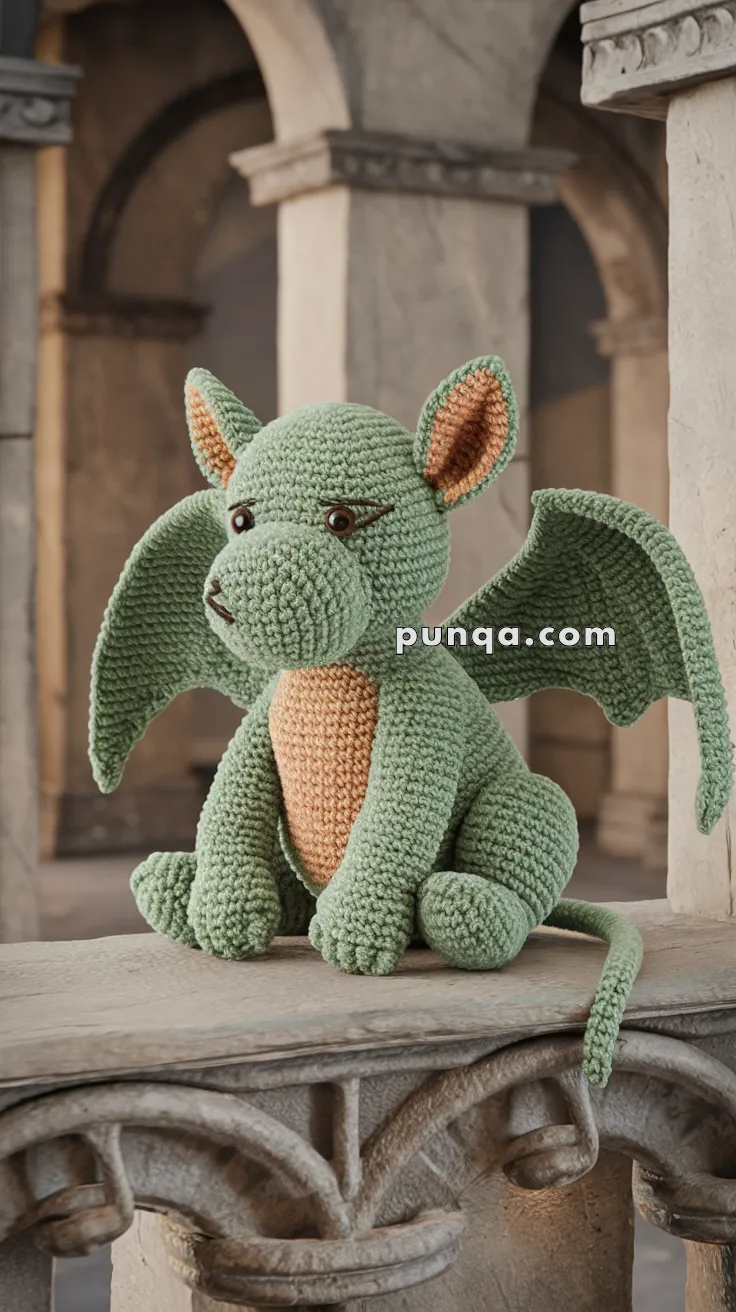 Amigurumi Gargoyle – FREE Crochet Pattern