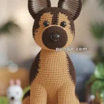 Amigurumi German Shepherd – FREE Crochet Pattern