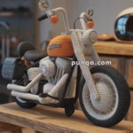 Amigurumi Harley-Davidson Motorcycle – FREE Crochet Pattern