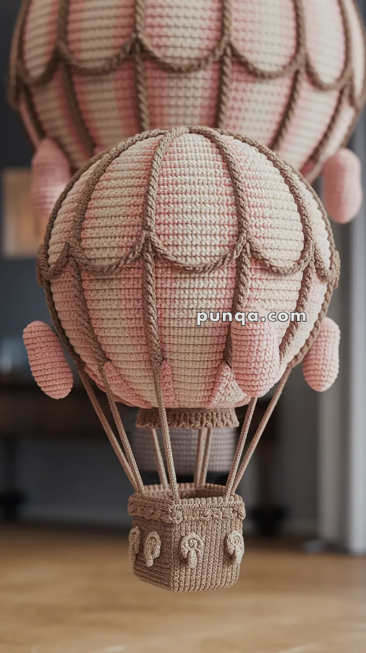 Amigurumi Hot Air Balloon – FREE Crochet Pattern
