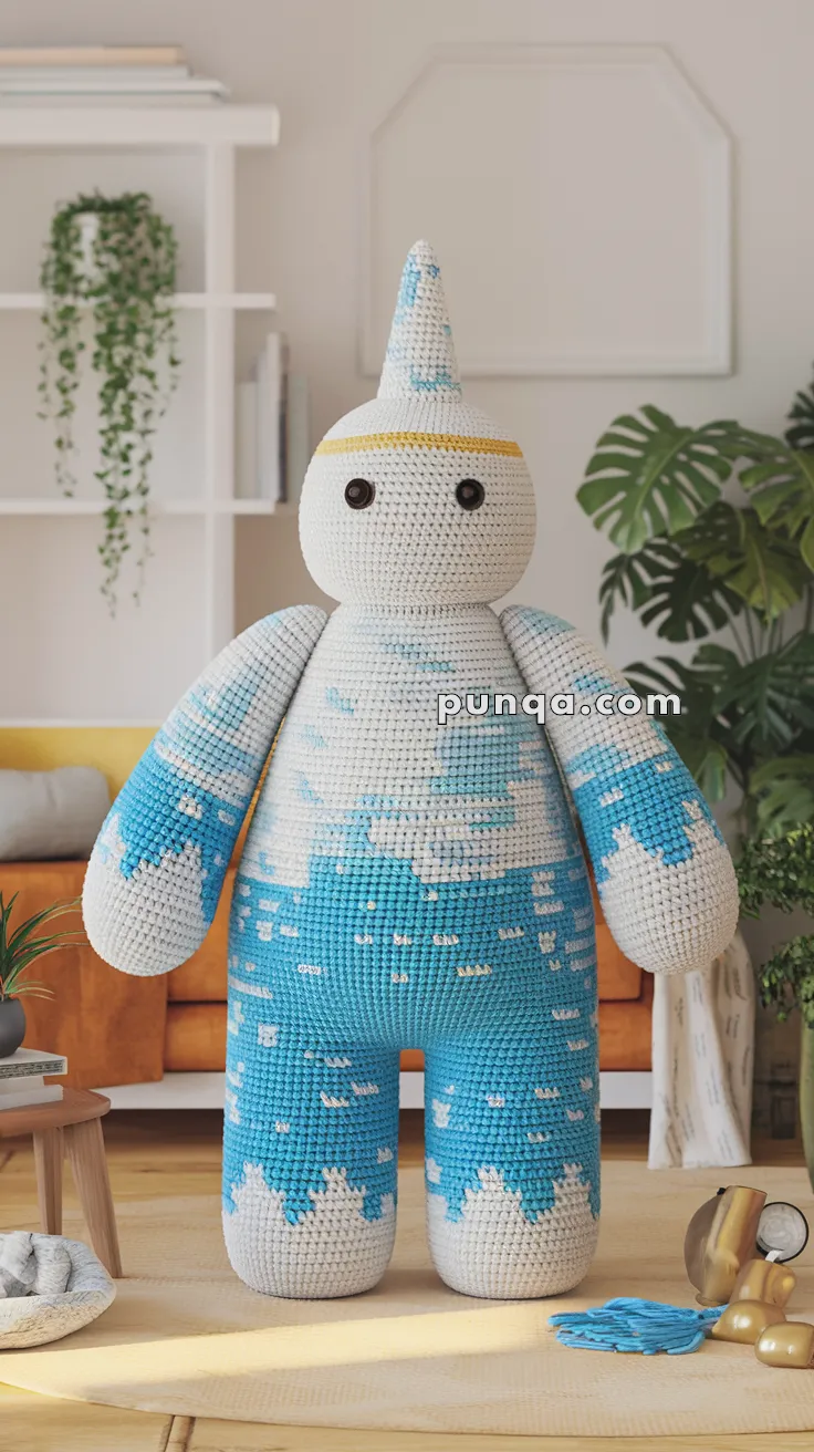 Amigurumi Ice Giant – FREE Crochet Pattern