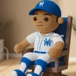 Amigurumi Jackie Robinson – FREE Crochet Pattern