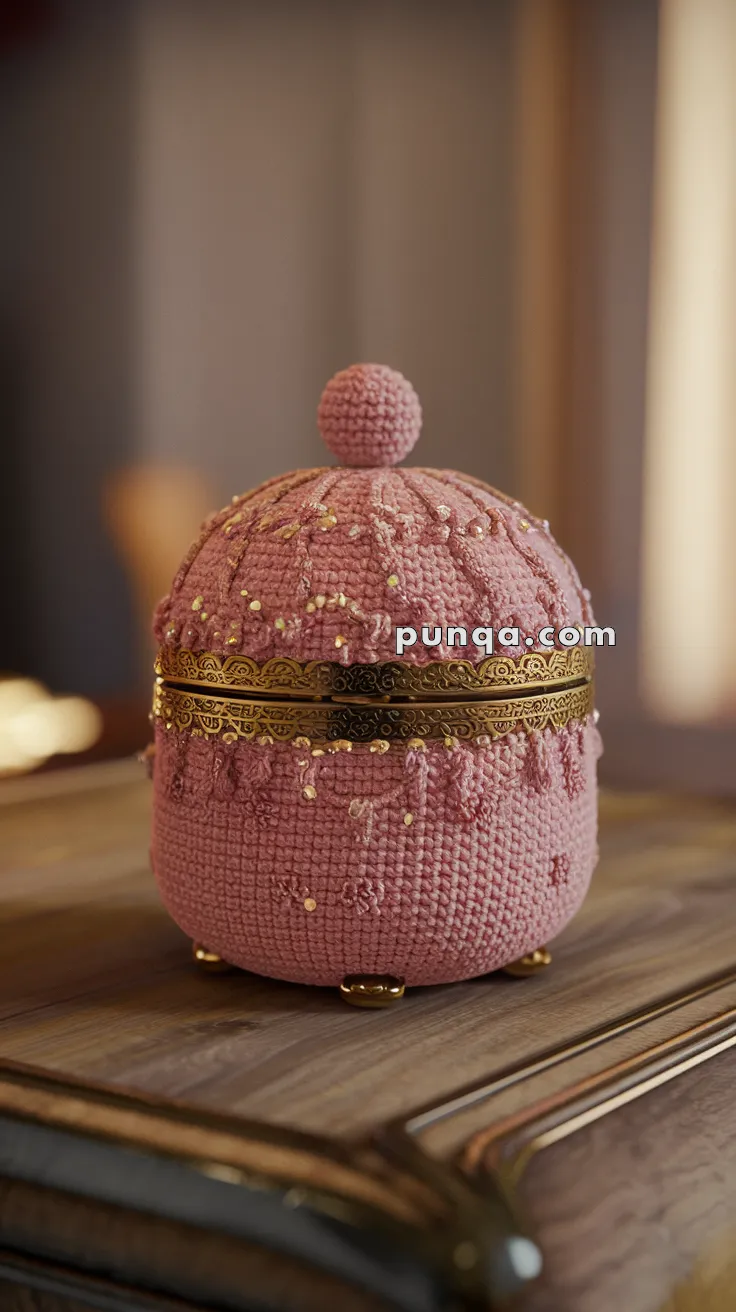 Amigurumi Jewelry Box – FREE Crochet Pattern