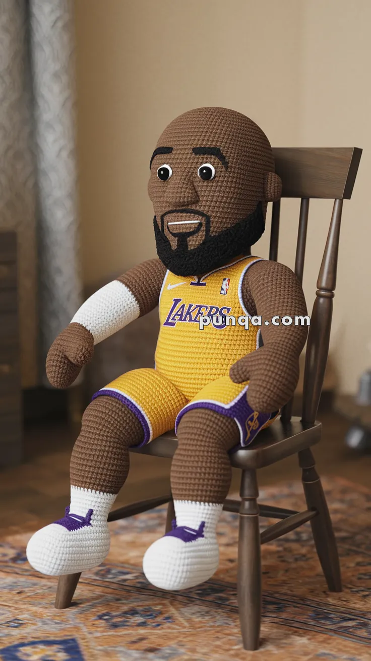 Amigurumi Kobe Bryant – FREE Crochet Pattern
