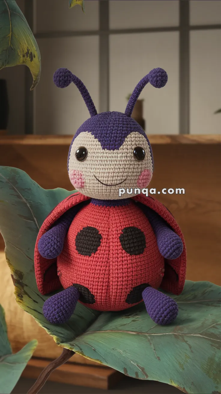 Amigurumi Ladybug – FREE Crochet Pattern