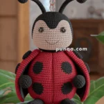 Amigurumi Ladybug Keychain – FREE Crochet Pattern