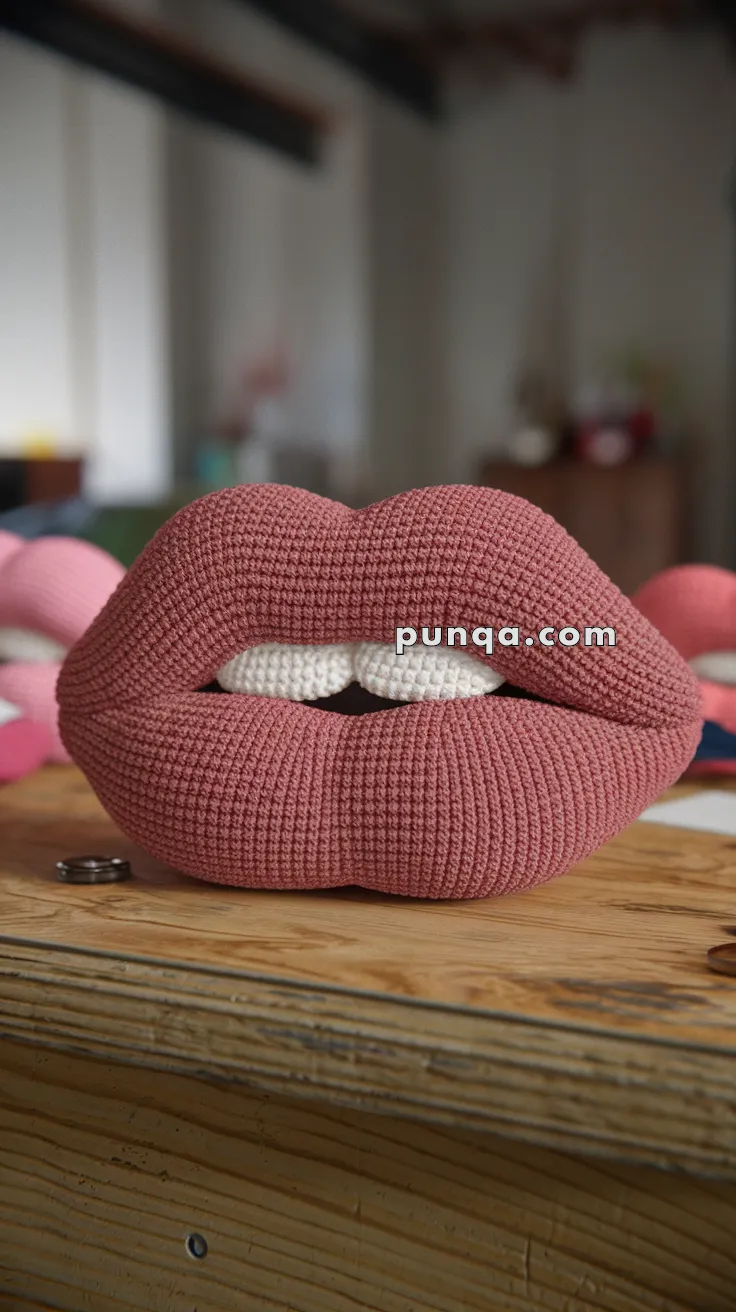 Amigurumi Lips – FREE Crochet Pattern