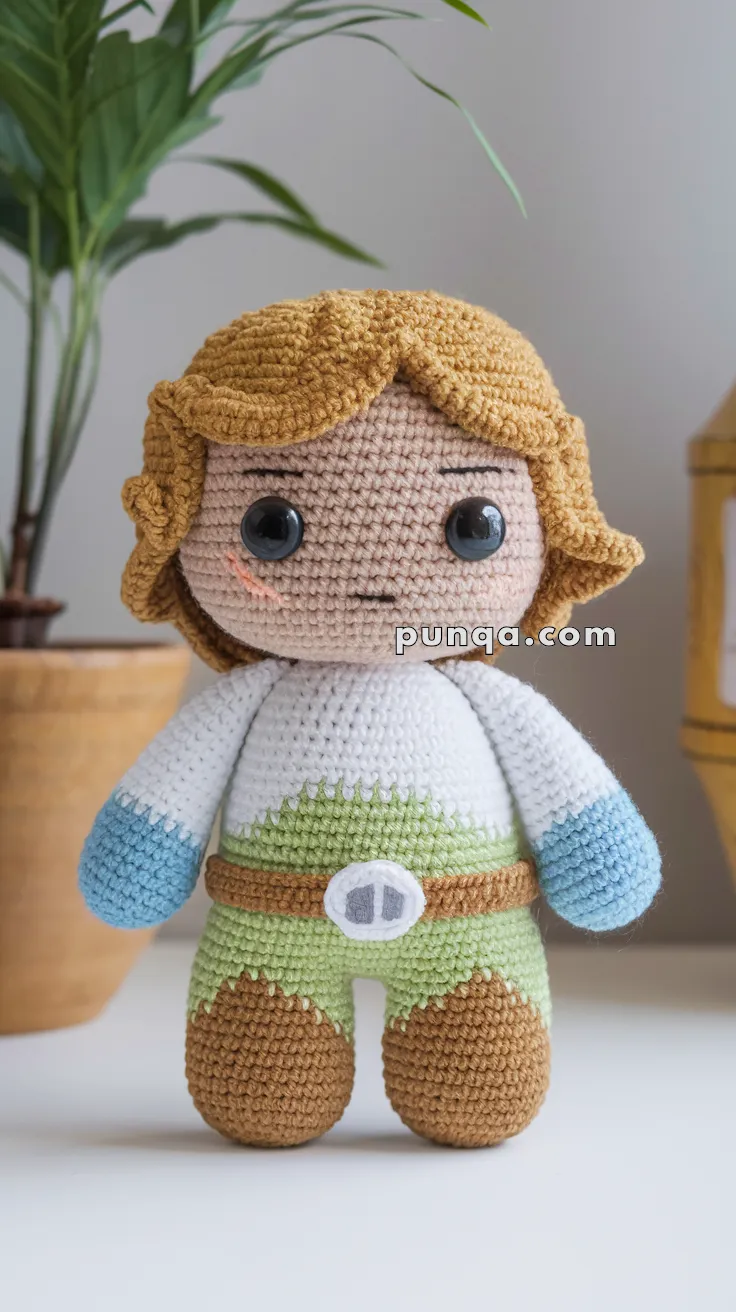 Amigurumi Luke Skywalker – FREE Crochet Pattern